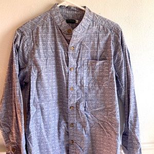 Earthbound Shirt with mandarin collar